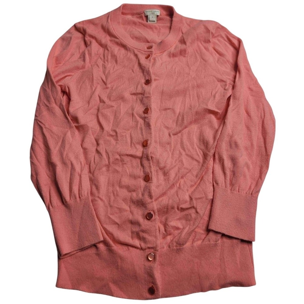 J. Crew The Clare Cardigan Pink Women's‎ Small 100% Cotton Preppy